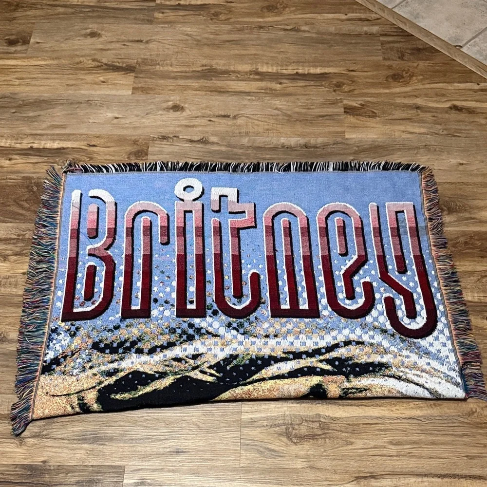 Britney Spears Y2K Blanket